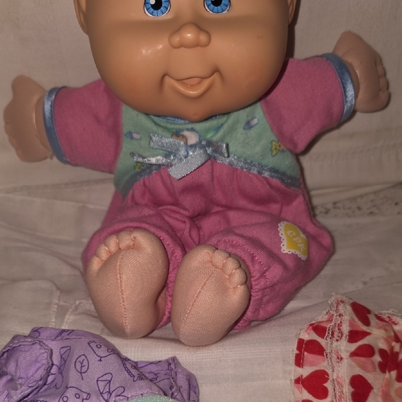 Play Along Cabbage Patch Doll In Original Cpk Outfit PA 11-N - Picture 10 of 10